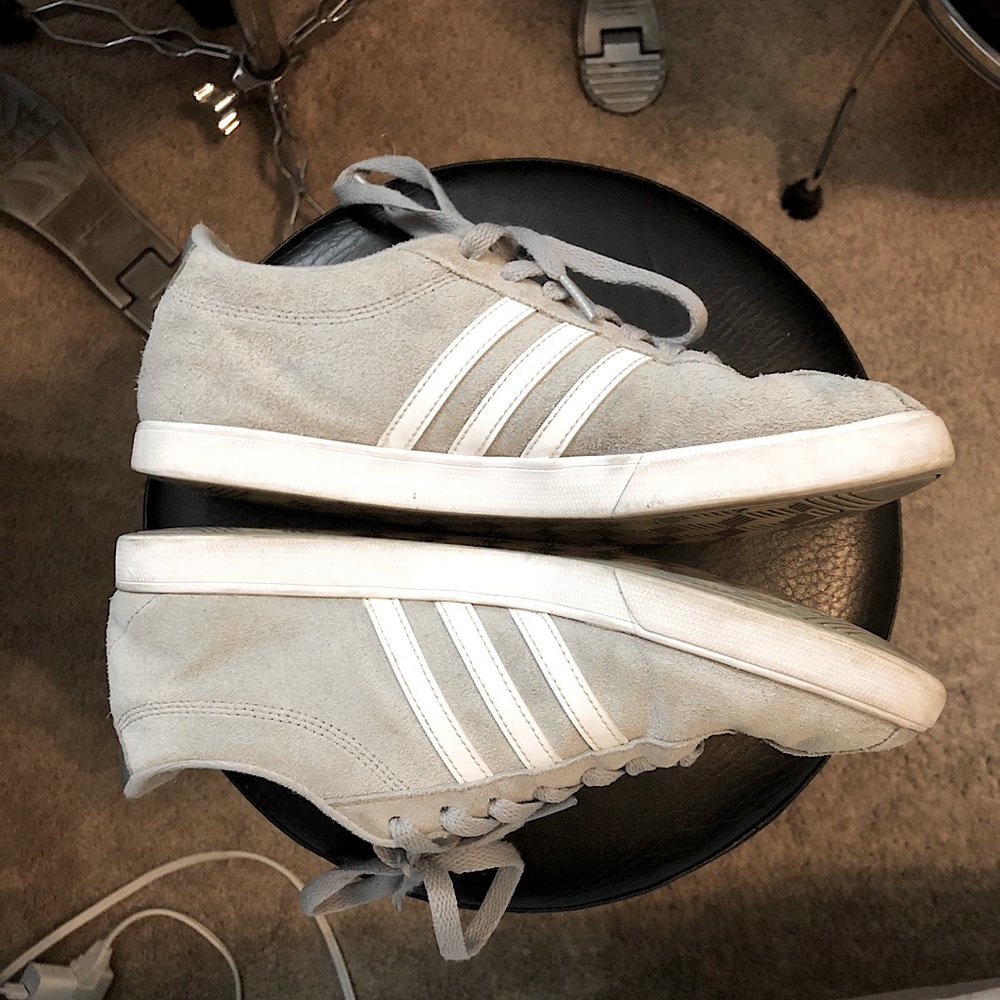 Grey Adidas sneakers
